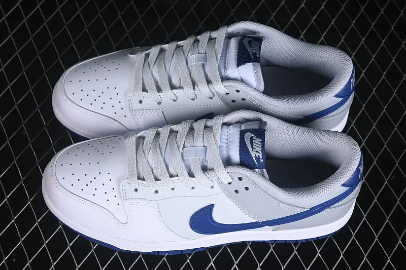 All categories Nk SB Dunk series Nk SB Dunk Low low-top sneakers Nike SB Dunk Low white gray blue low-top casual sneakers HF5441-118